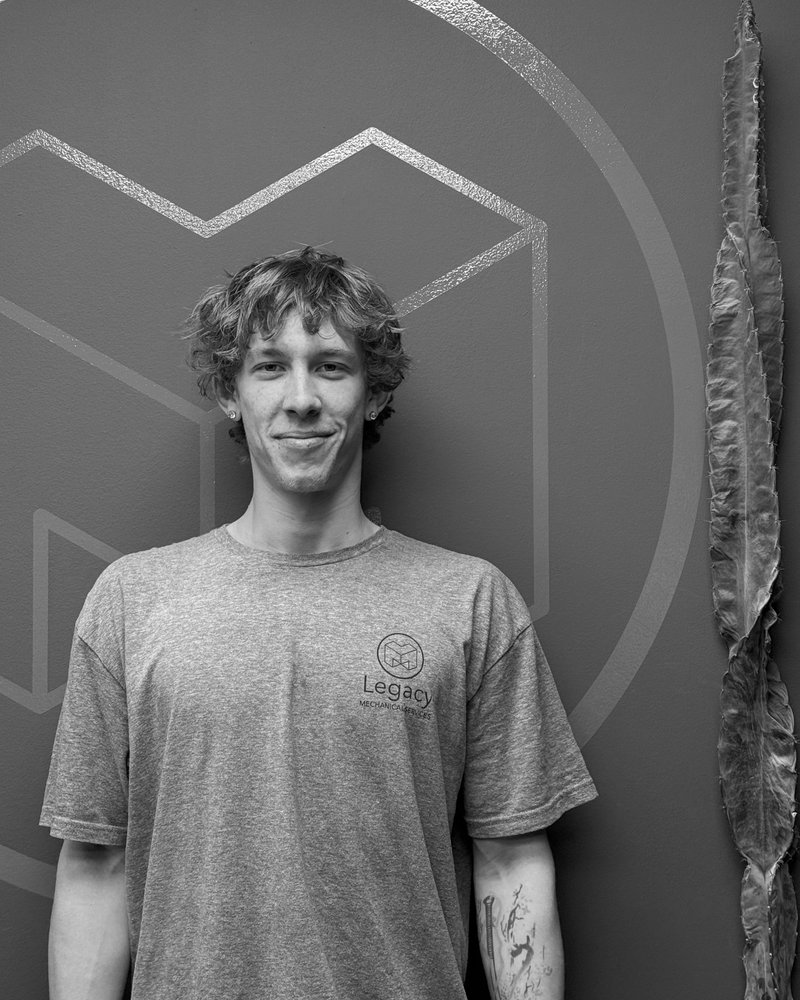Jaiden Beam — Sheet Metal Apprentice at Legacy Mechanical Services