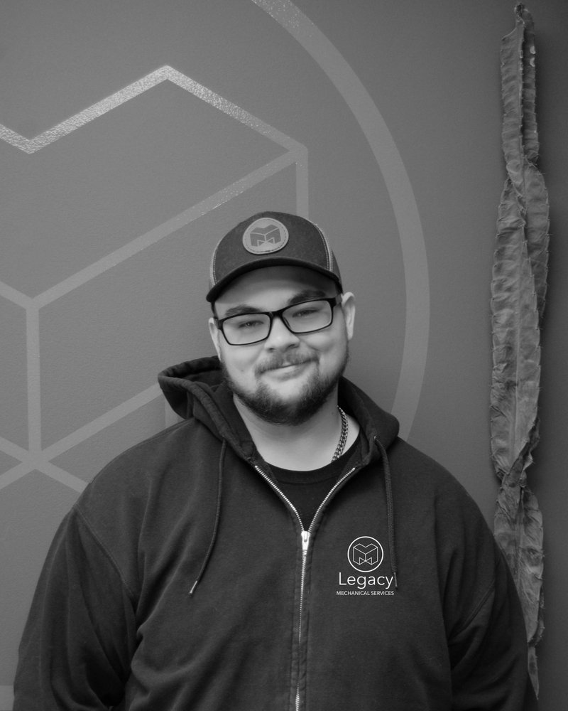 Justin Mayer — 4th Year Plumber Apprentice at Legacy Mechanical Services
