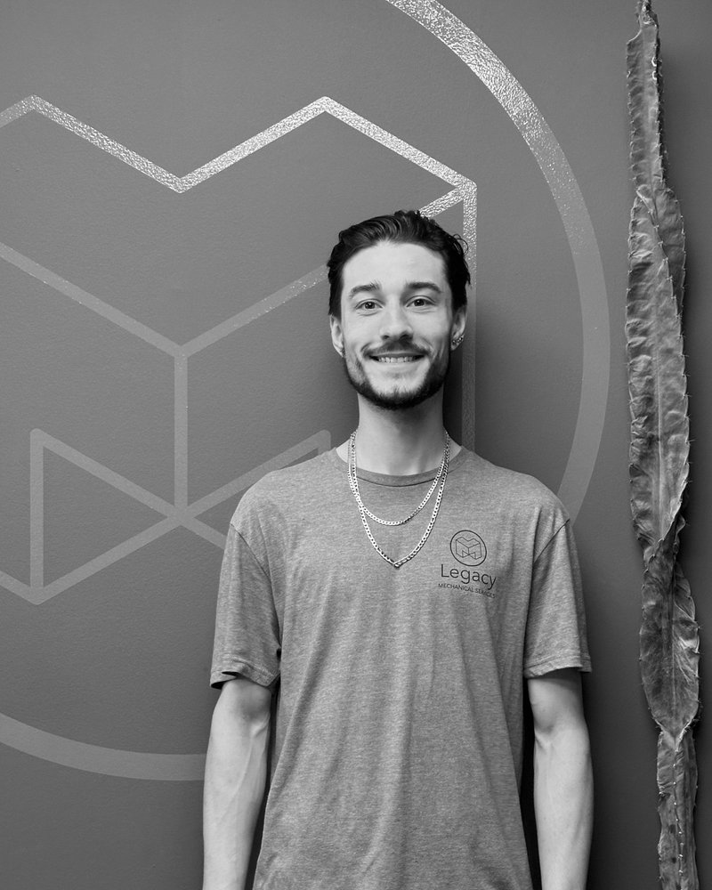 Tristen Zorn — 3rd Year Plumbing Apprentice at Legacy Mechanical Services